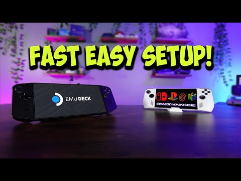 The Easiest Way to Emulate Games!! EmuDeck Finally on The Legion Go and Rog Ally!!!