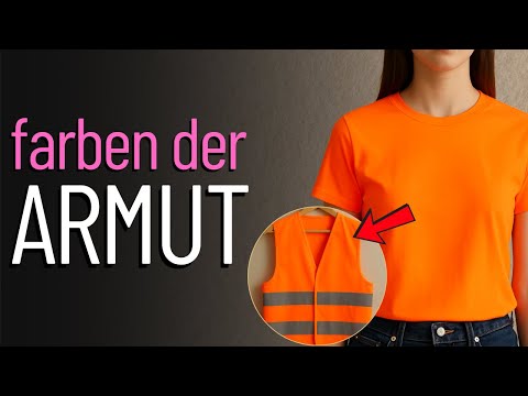10 Farben, Die Dich ARM Aussehen Lassen.