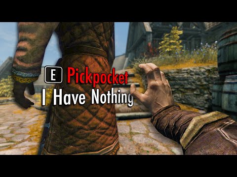 Skyrim Permadeath but I can't use ANYTHING