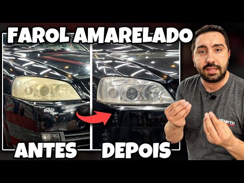 RESTAURANDO FAROL AMARELADO | Técnica Inédita