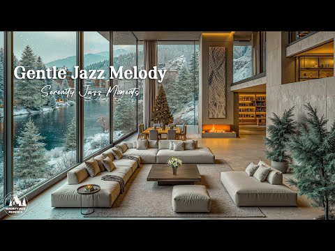 Gentle Jazz Melodies In A Luxurious Apartment For Relaxation - Warm Jazz Music For Emotional Healing