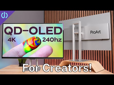 The Dream OLED Monitor for Mac Creators? ASUS PA32UCDM Review