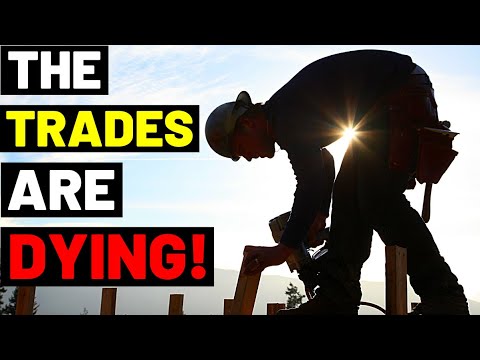 THE TRADES ARE DYING...But The World Still Needs To Be Built! CAN WE FIX THE SKILLED LABOR SHORTAGE?