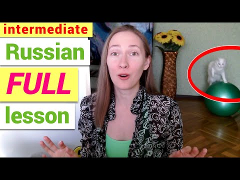 Learn Russian Intermediate Vocabulary with Examples