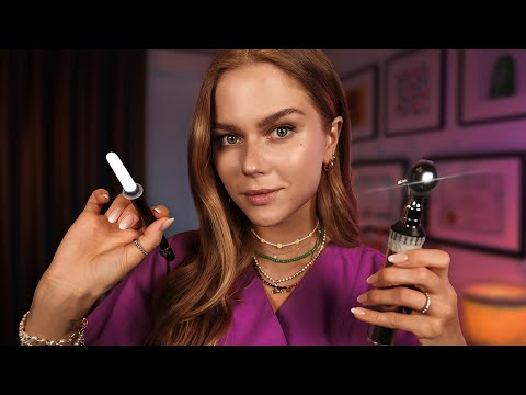 ASMR Otoscope Ear Exam & Cleaning (Longer Versions)