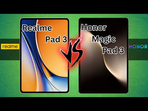 Realme Pad 3 VS Honor Magic Pad 3 