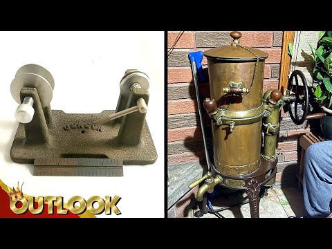 What Is This MYSTERIOUS Press Device At An Auction And This Thing Of Brown Metal Found 35 Years Ago?