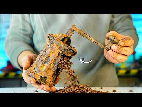 НОВАЯ ЖИЗНЬ КОФЕМОЛКИ 1890 ГОДА! - реставрация