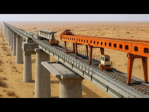 How China Built A 2,000 Kilometer High Speed Railway Across the Desert That Amazed US Engineers