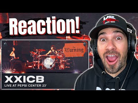 THE WARNING - XXI Century Blood (Live From Pepsi Center) REACTION!