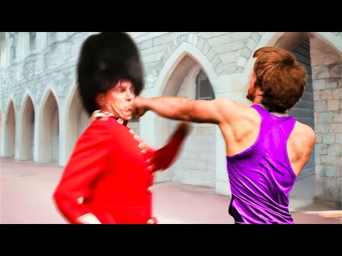 When Royal Guards Teach STUPID People A Lesson..(INSTANT KARMA)