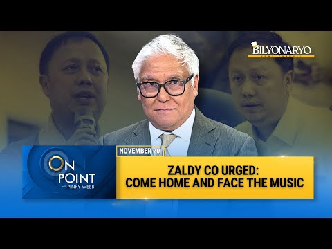 On Point: Zaldy Co Urged to Come Home and Face the Music | Atty. Ruy Rondain