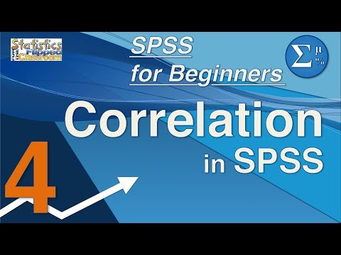04 Correlation in SPSS – SPSS for Beginners
