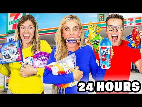 Eating 7-11 Food ONLY for a Day!