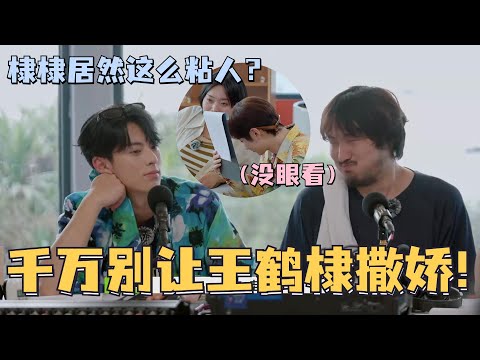 千万别让王鹤棣撒娇！#李雪琴 #汪苏泷 看到愣住！王传君直呼受不了棣棣撒娇！#王鹤棣 #五十公里桃花坞 #王传君