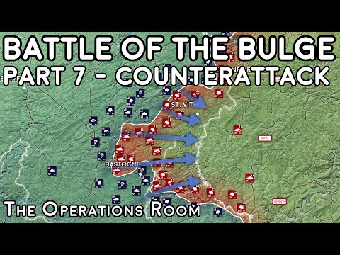 Battle of the Bulge, Animated - Part 7, Allied Counterattack