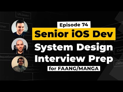 Big-tech senior iOS dev system design interview prep: Design the Facebook feed | Live Dev Mentoring