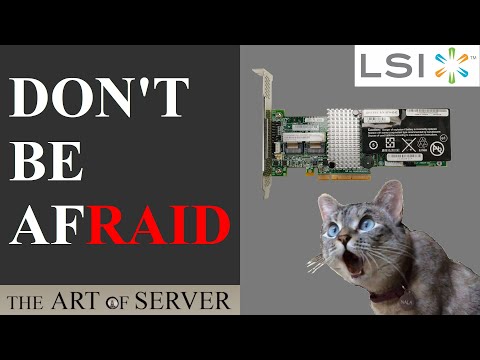 Don't be afRAID (of RAID) | How to access hardware RAID-5 array with HBA and software