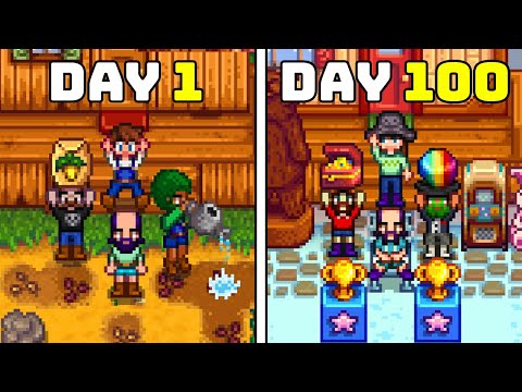 We Played 100 Days of Stardew Valley Multiplayer
