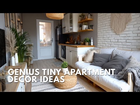 Genius Tiny Apartment Decor Ideas to Maximize Every Inch