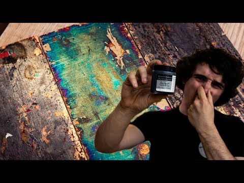 Gilding and Patination | Experimental Wood Finishes #1