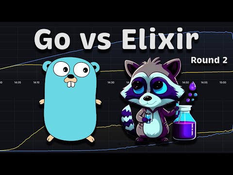 Elixir vs Go (Golang) Performance Benchmark (Round 2)