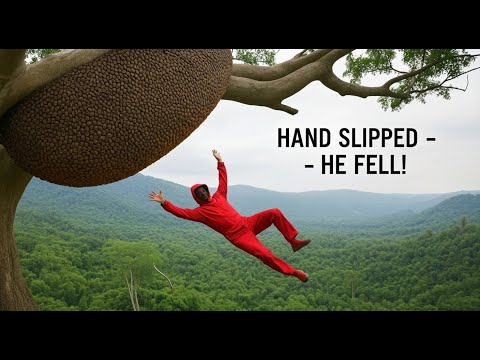 Hand Slipped While Hunting Jungle Honey | Near-Death Fall