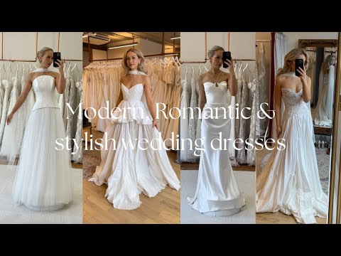 Wedding dress shopping in London | Romantic modern bride | Cinq, Sarah Seven, Divine Atelier