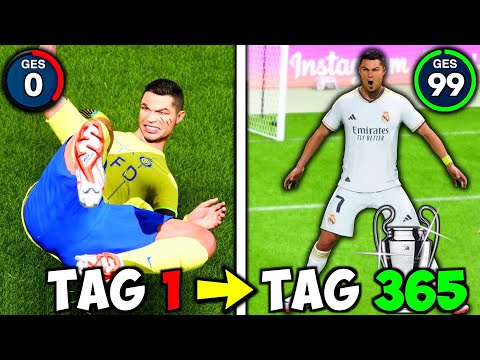 Ich habe 365 Tage als CR7 รผberlebt! โฝ๏ธ๐