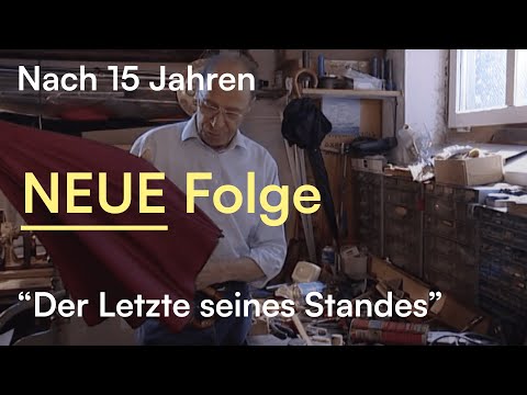 Nach 15 Jahren der erste neue Letzte seines Standes | Der Schirmmacher