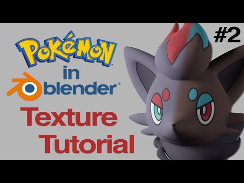 How to Use and Optimize Pokémon Textures in Blender [2.8 and Beyond]