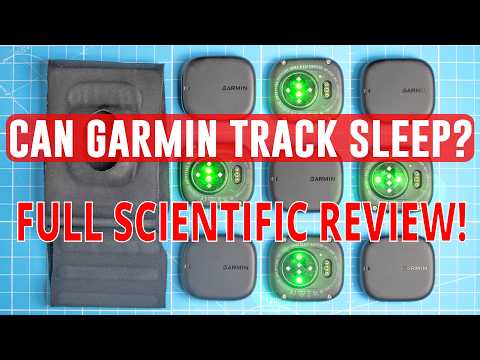 Garmin's Sleep Tracking - Scientific Test! (Garmin Index Sleep Monitor Review)