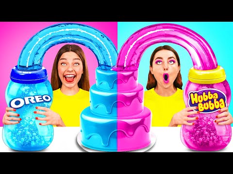 ดำ VS ชมพู ความท้าทายในการตกแต่งเค้ก GoFun Challenge