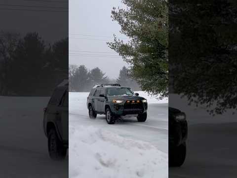 Snow days hit different in a 4Runner Winter is just another terrain.Stay safe and have fun out there