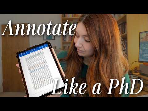 How to Read & Annotate PDF Academic Article Like a PhD Student on an iPad or Mac Using Goodnotes