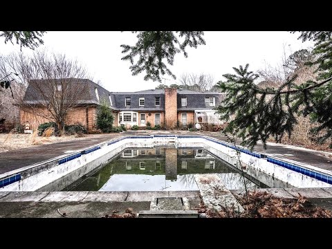 ABANDONED Doctor's $2.5 Million Dollar Mansion | Pool, Tennis Court, Everything Left