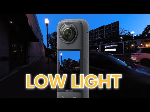 Insta360 X4 LOW LIGHT Best Settings