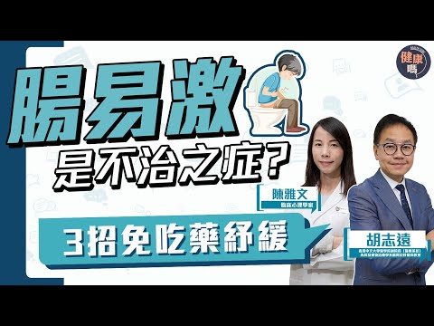 「玻璃肚」應吃甚麼？｜便秘肚瀉夾擊 3招免吃藥紓緩｜腸易激反映情緒 調整呼吸及時放鬆｜健康嗎@HealthCode【Chat醫D】#ibs
