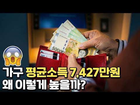 평균 소득 7,427만원에 공감하기 어려운 이유