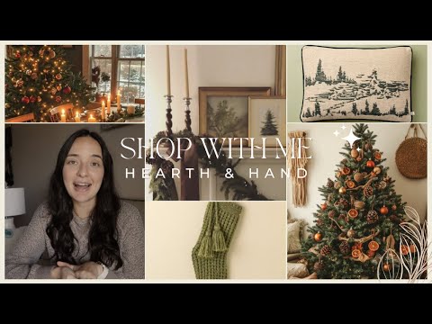 COZY SHOP WITH ME | HEARTH & HAND CHRISTMAS DECOR at TARGET 2025