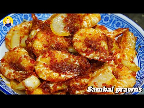 Sambal prawns