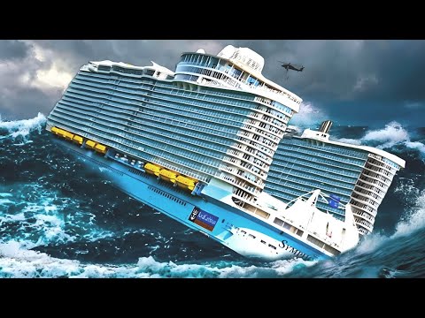 Giant SHIPS Various Types SINKING During MONSTER WAVES In Storm