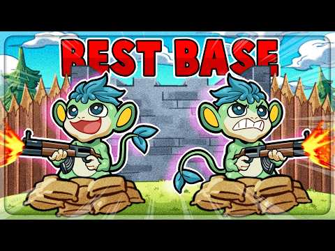 I Gave Monkeys GUNS And Built The Best Base Ever in Palworld