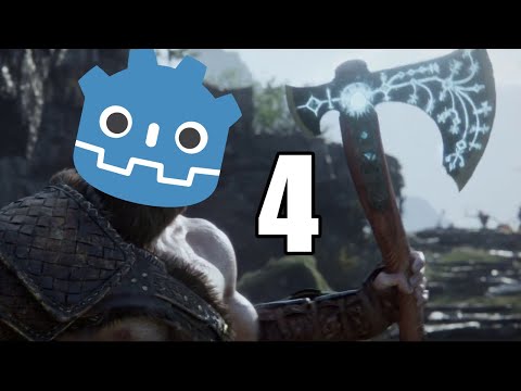 Making the Leviathan Axe In less than 10 Minutes In Godot 4