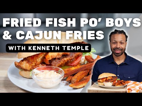 Kenneth Temple's Fried Fish Po' Boys | An Introduction to Cajun and Creole Cooking | Food Network