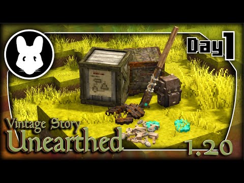 A Fresh Start! Vintage Story: UNEARTHED! 1.20 - Ep 01