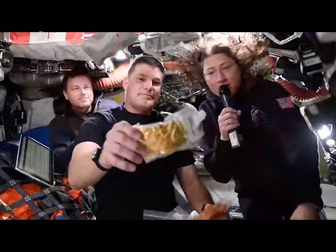 Artemis 2 crew shows off 'space food,' demonstrate CPR and more en route to the moon