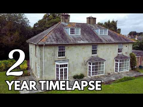 We bought a DERELICT 200 year old Rectory at auction | 2 years in 20 minutes