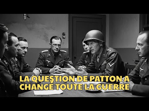 La question que Patton a posée à un général allemand — et pourquoi elle n’a jamais été consignée