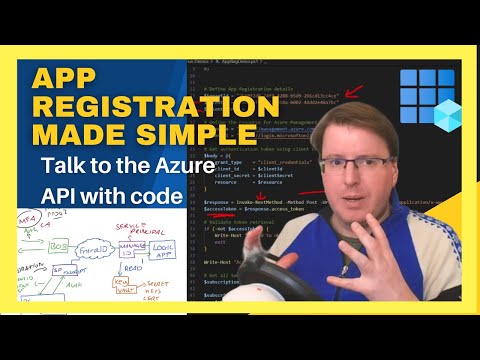 Azure App Registration Simple Explanation and Demo with PowerShell